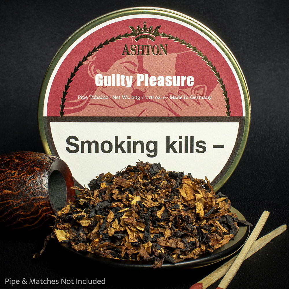Ashton Guilty Pleasure Pipe Tobacco 10g Ribbon Cut
