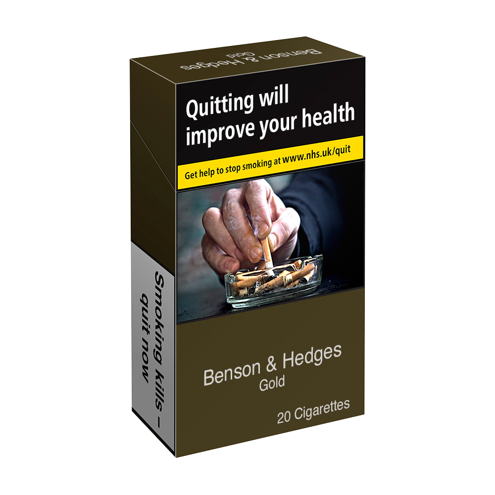 Benson & Hedges Gold King Size Cigarettes 20 Pack