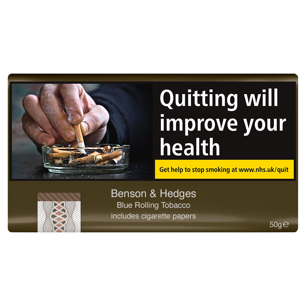 Benson & Hedges Blue Hand Rolling Tobacco 50g Pouch