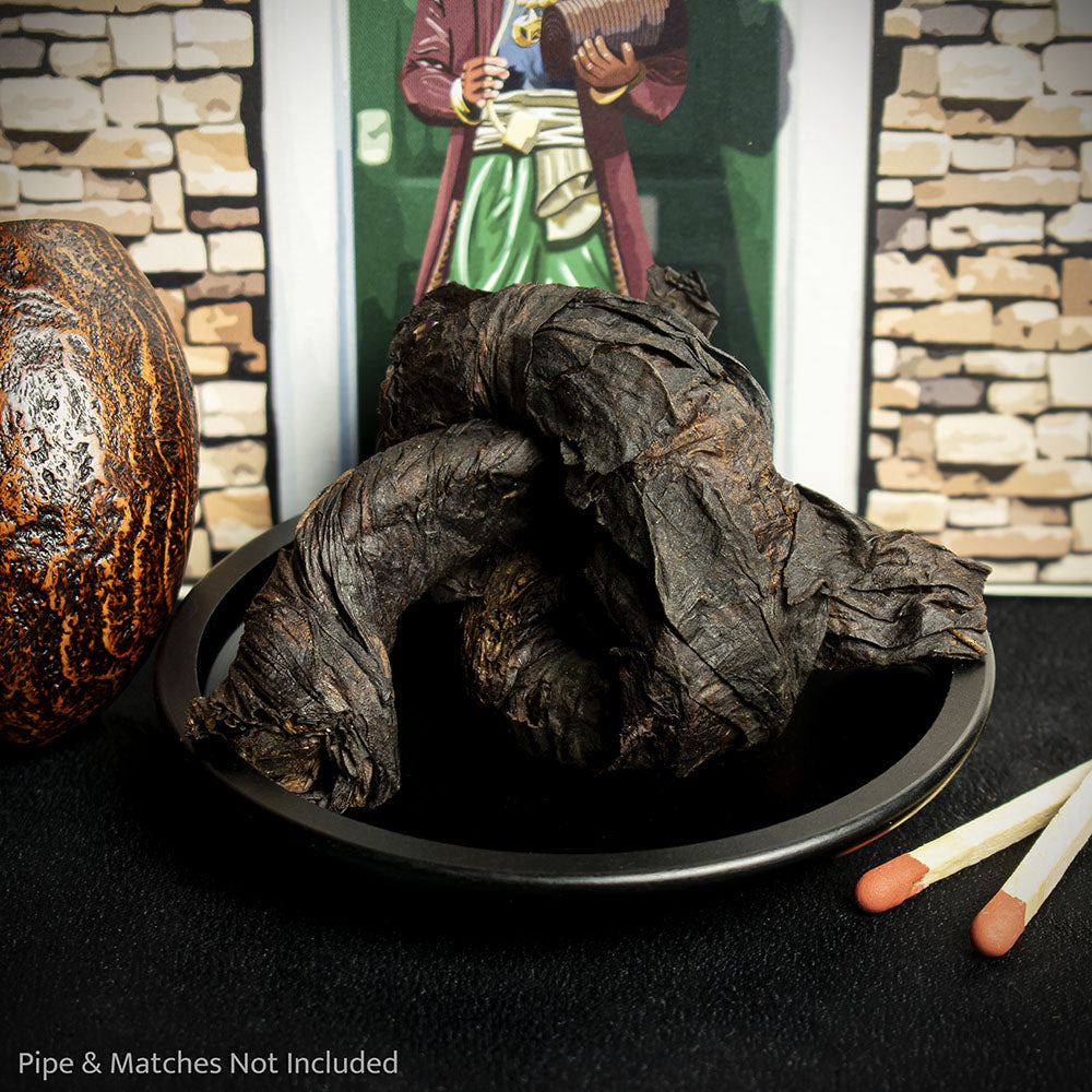 Gawith Hoggarth Hand Spun Black Pigtail Pipe Chewing Tobacco 25g