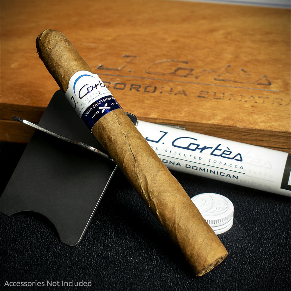 J. Cortes High Class Dominican Corona Tubed Cigar Single - Image 2