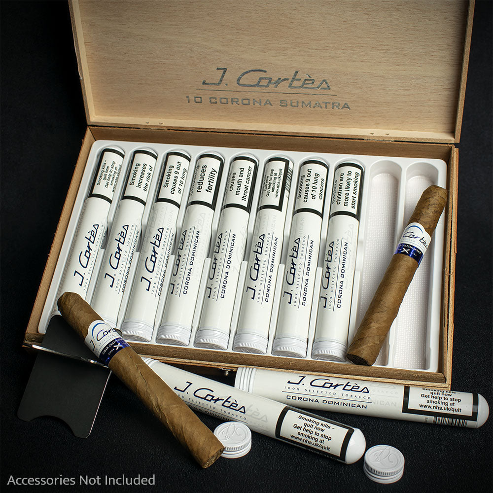 J. Cortes High Class Dominican Corona Tubed Cigar Single - Image 3
