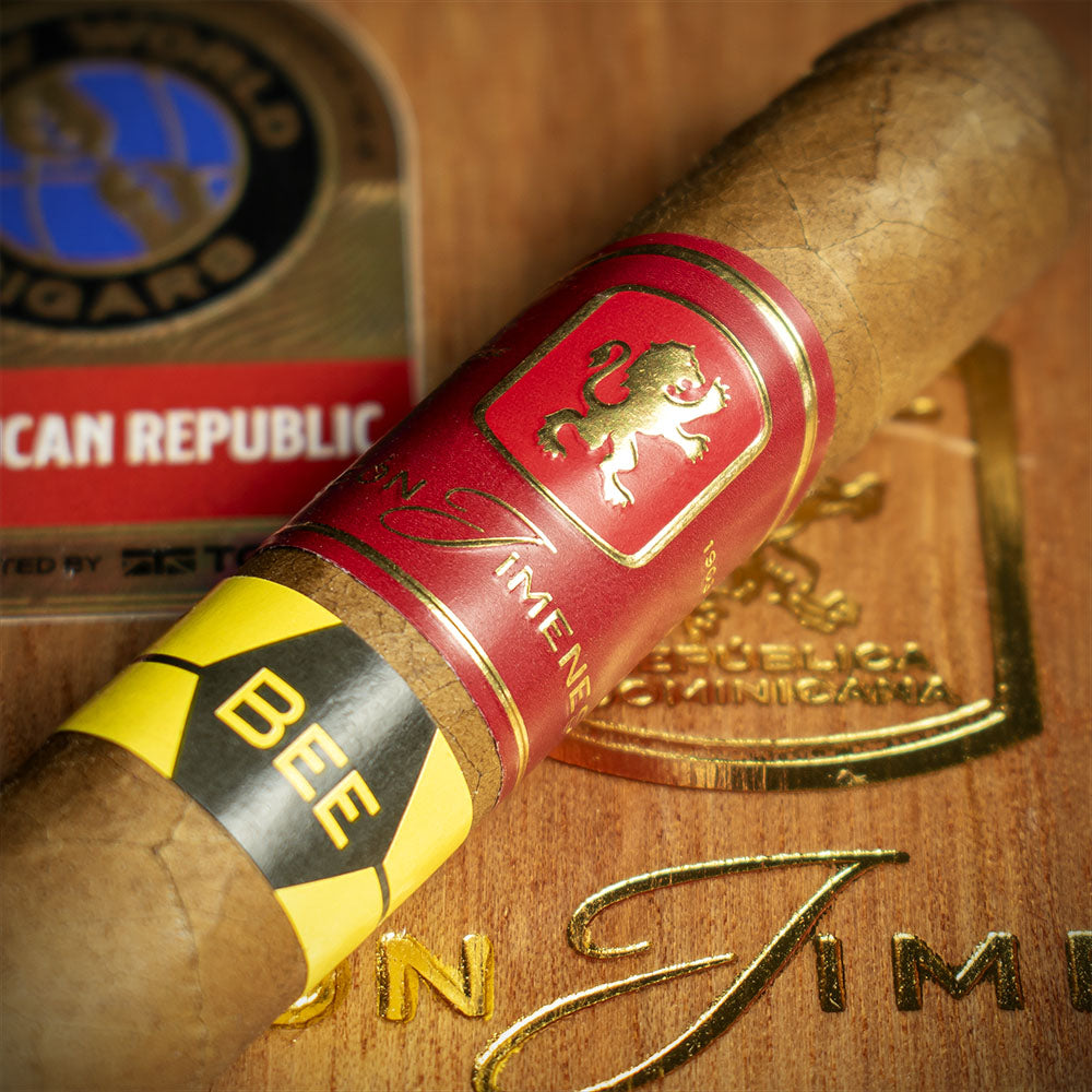 Leon Jimenes Petit Corona Bee Honey Cigar Single - Image 4