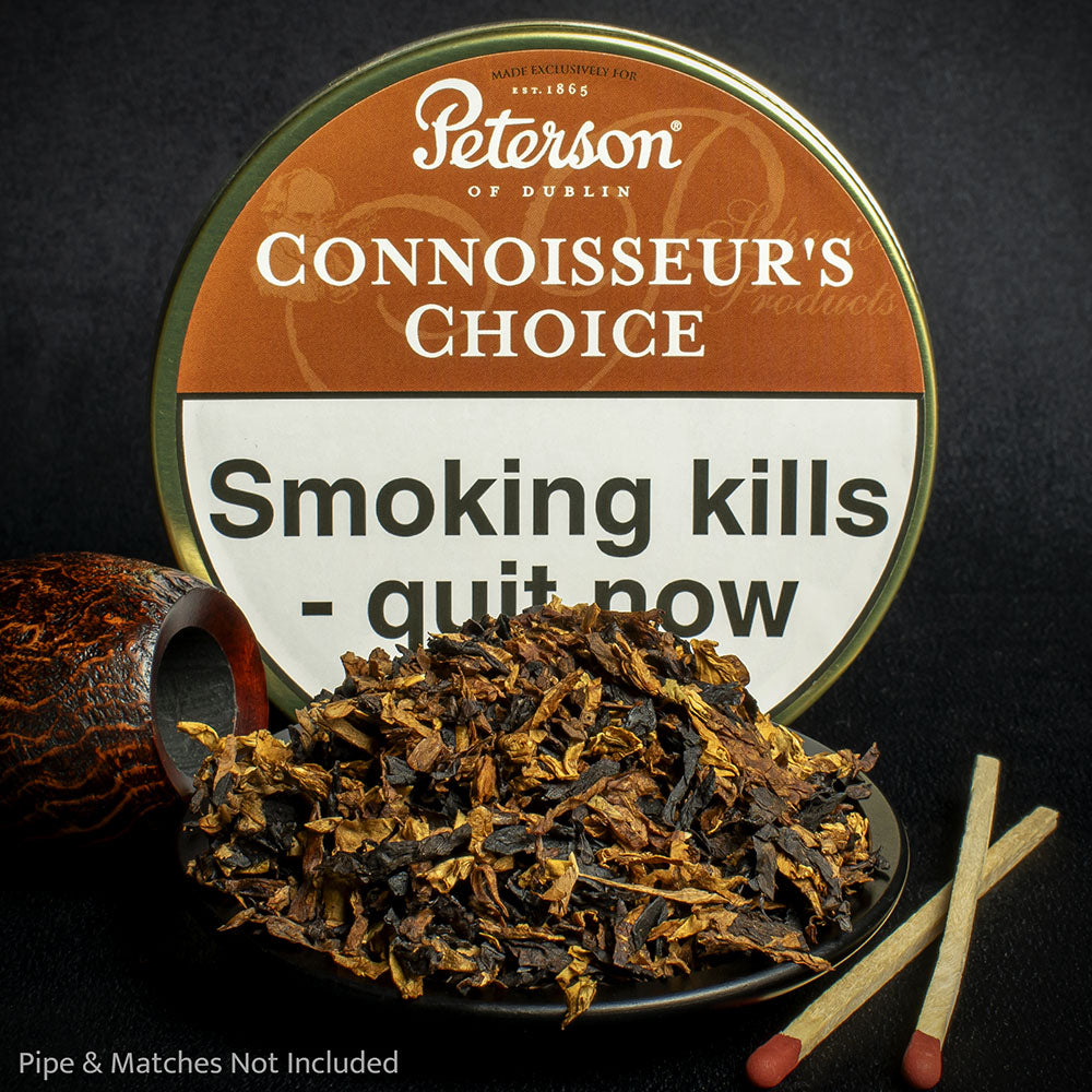 Peterson Connoisseur’s Choice Pipe Tobacco 50g Tin
