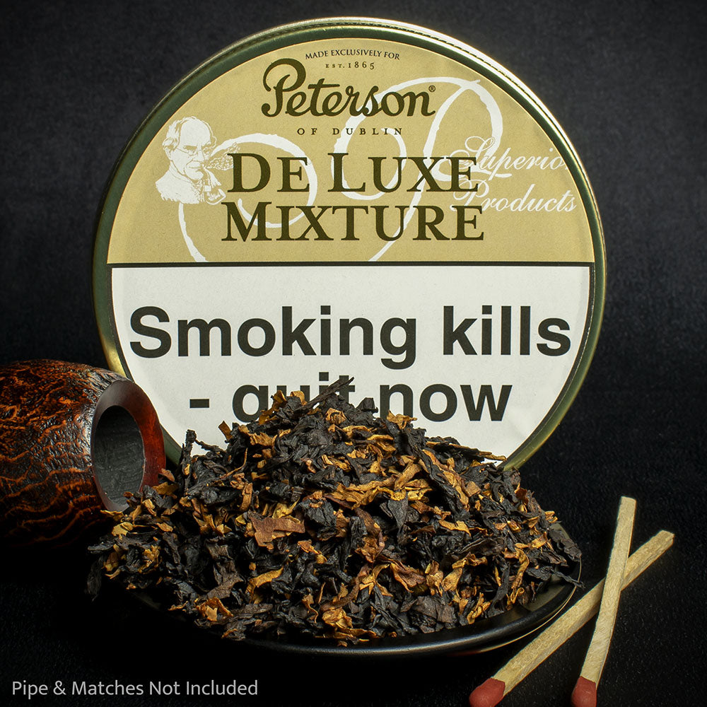 Peterson De Luxe Mixture Pipe Tobacco 10g Sample