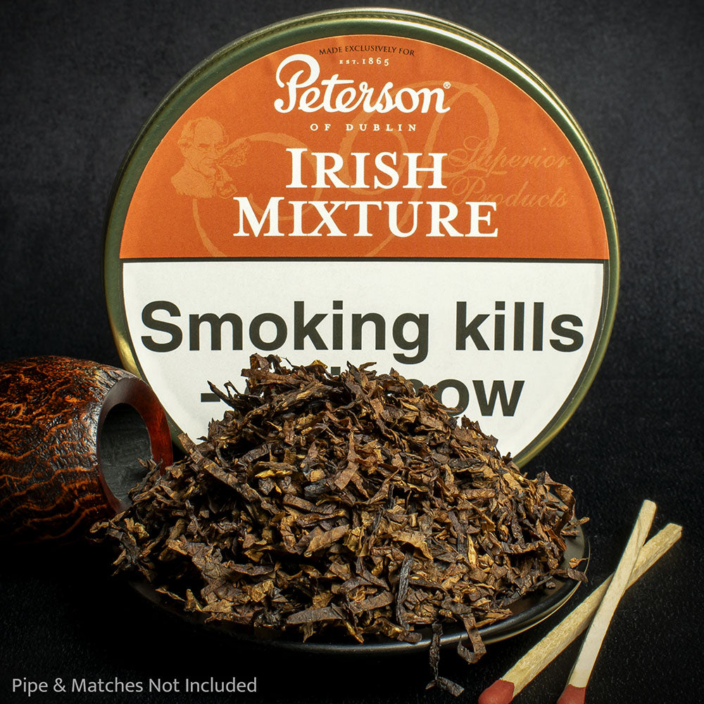 Peterson Irish Mixture Whiskey Pipe Tobacco 10g Sample