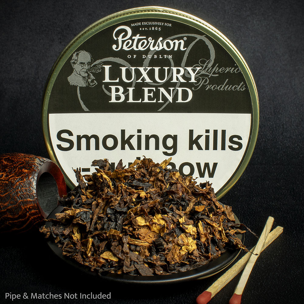 Peterson Luxury Blend Pipe Tobacco Ribbon Cut 10g Sample