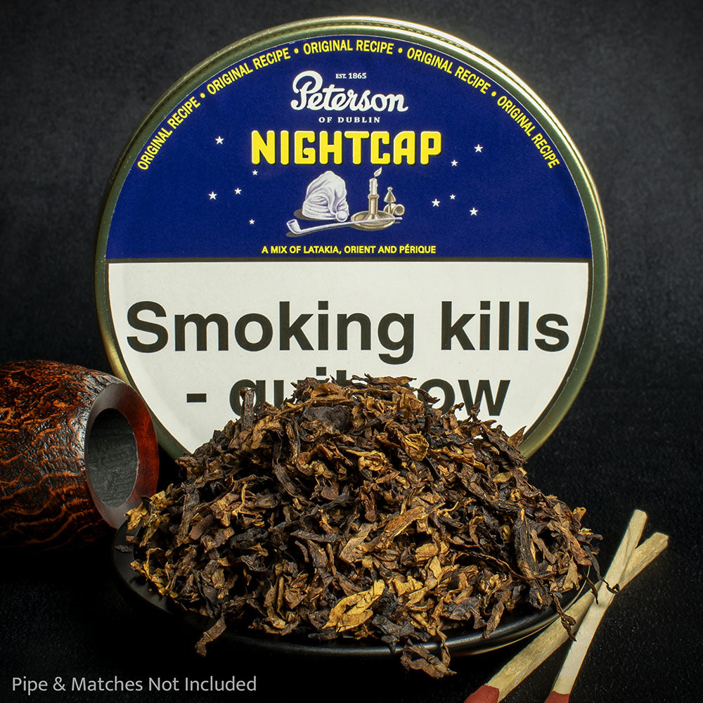 Peterson Nightcap Pipe Tobacco Blend 50g Tin