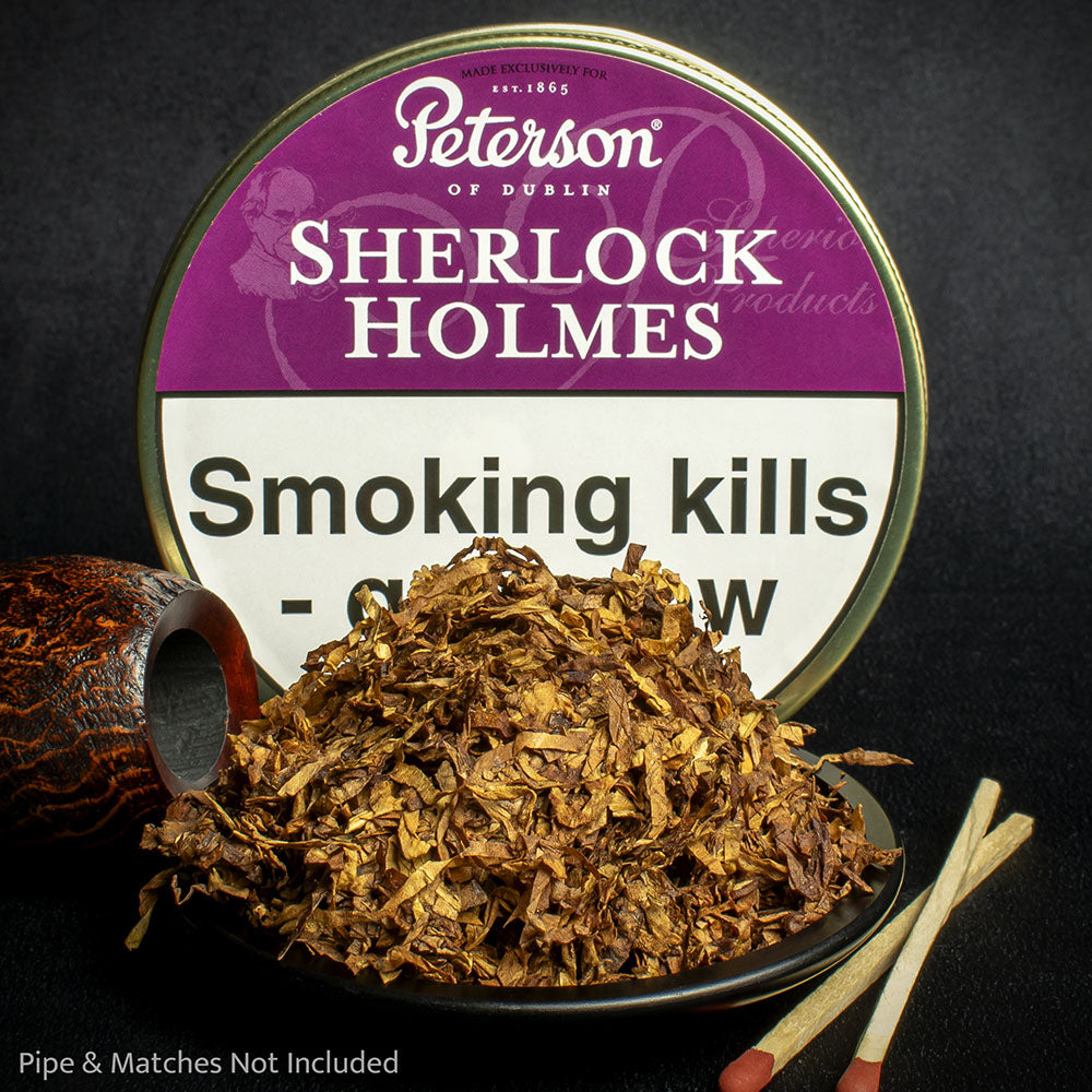 Peterson Sherlock Holmes Pipe Tobacco 50g Tin
