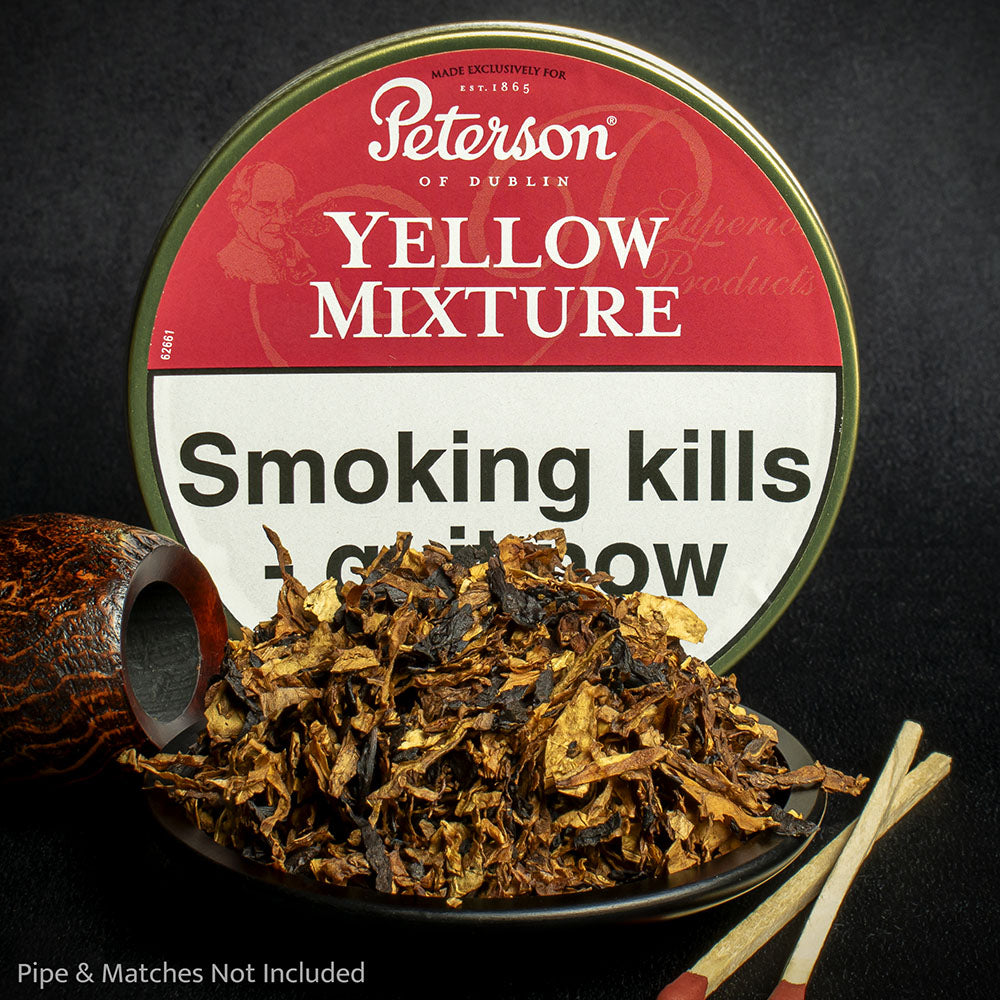 Peterson Yellow Mixture Pipe Tobacco 10g Sample