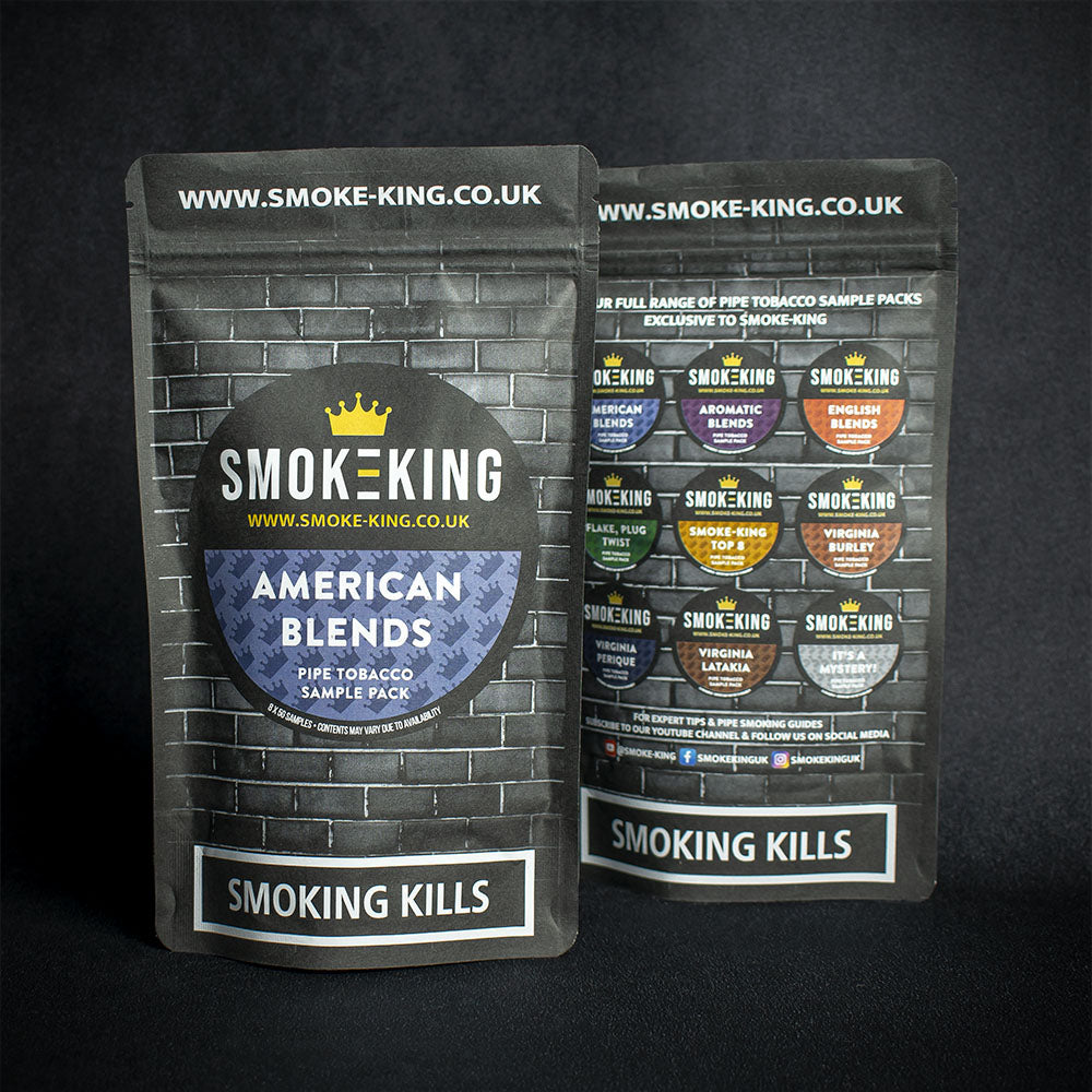 Smoke-King American Pipe Tobacco Sampler Pack 8 x 5g