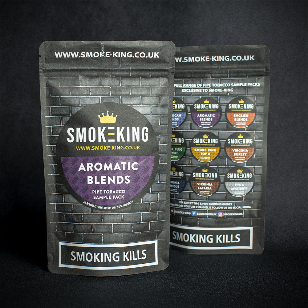 Smoke-King Aromatic Pipe Tobacco Sampler Pack 8 x 5g