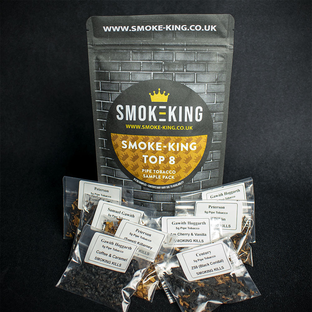 Smoke-King 8 Top Sellers Pipe Tobacco Sampler Pack 40g - Image 2