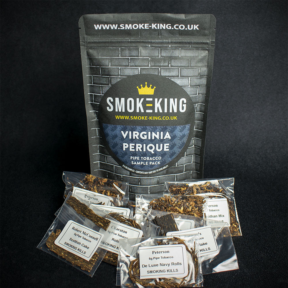 Virginia and Perique Pipe Tobacco Sampler Pack 8 Samples - Image 2