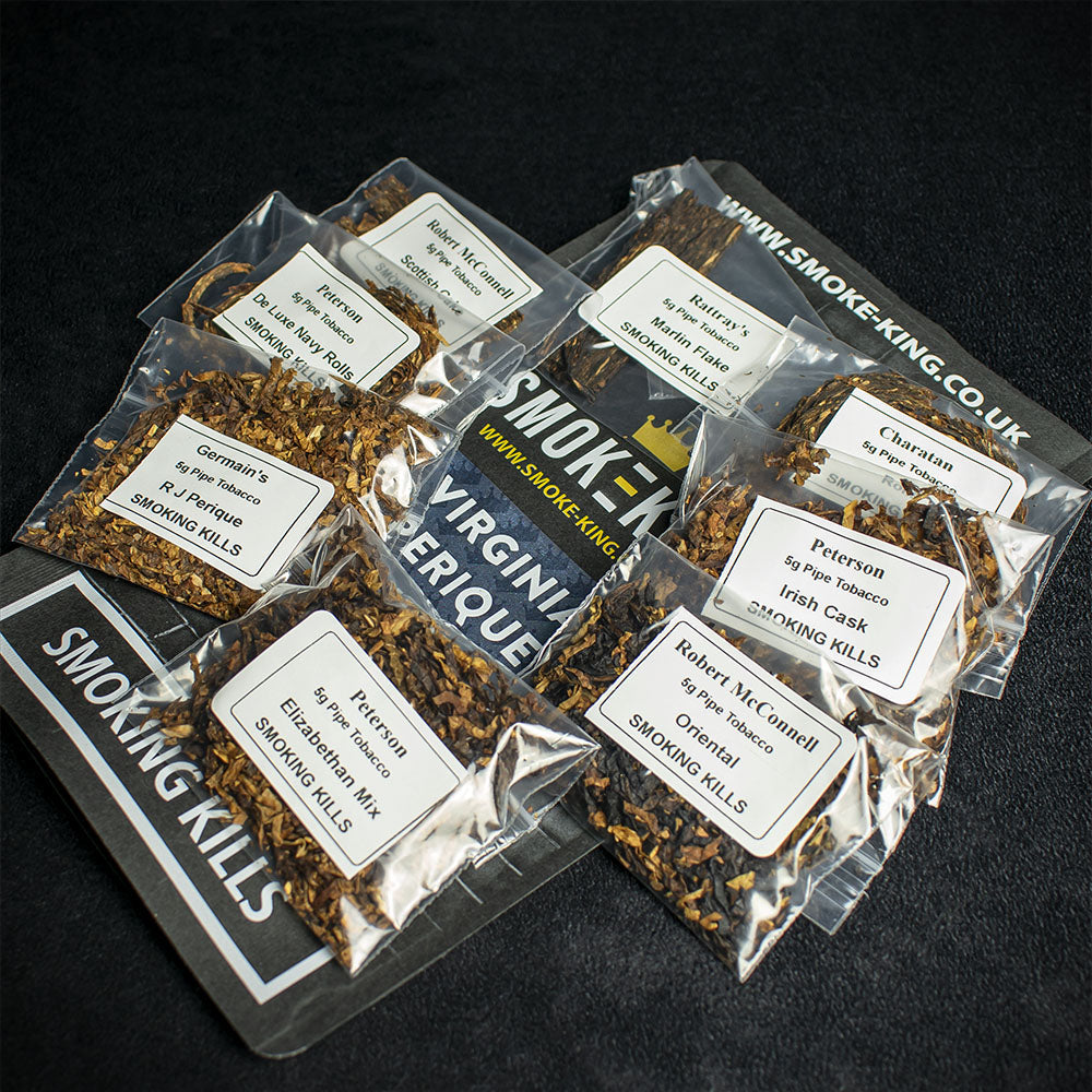 Virginia and Perique Pipe Tobacco Sampler Pack 8 Samples - Image 3
