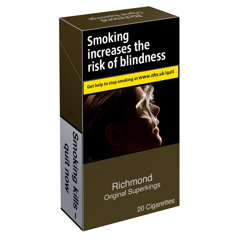Richmond Original Superkings Premium Filter Cigarettes 20 Pack