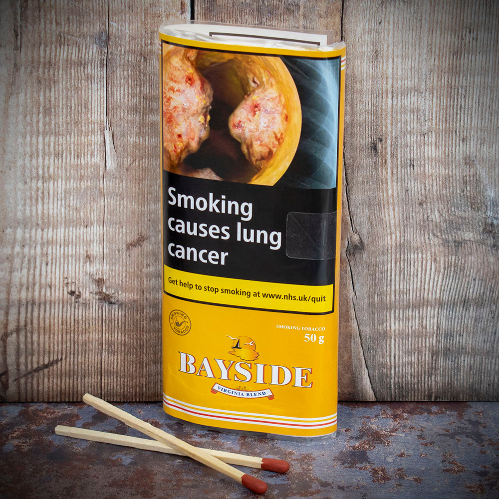 Bayside Virginia Shag Tobacco 50g Pouch