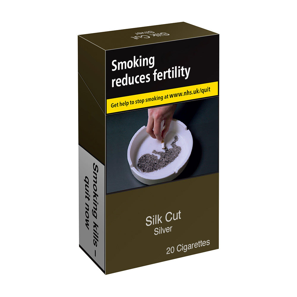 Silk Cut Silver King Size Cigarettes 20 Pack
