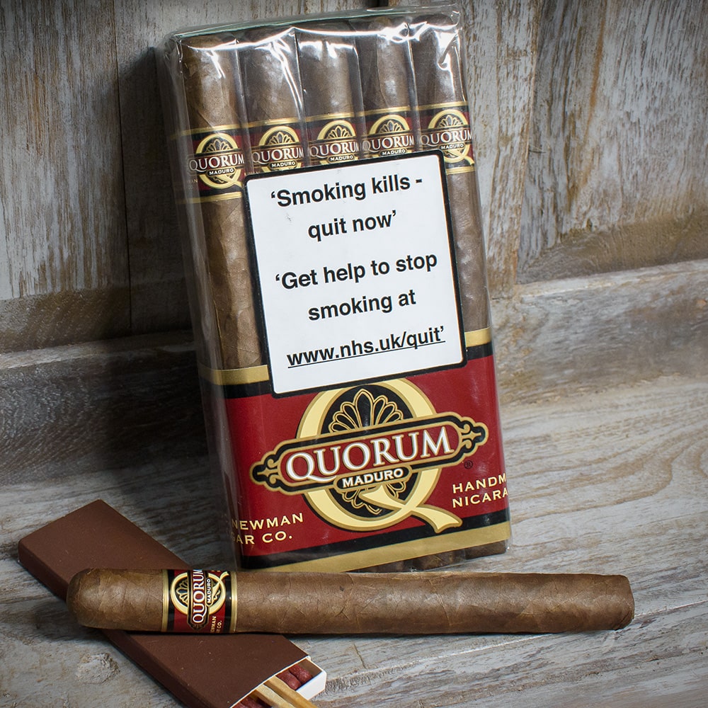 Quorum Churchill Maduro Handmade Cigar Nicaraguan Premium Blend - Image 3