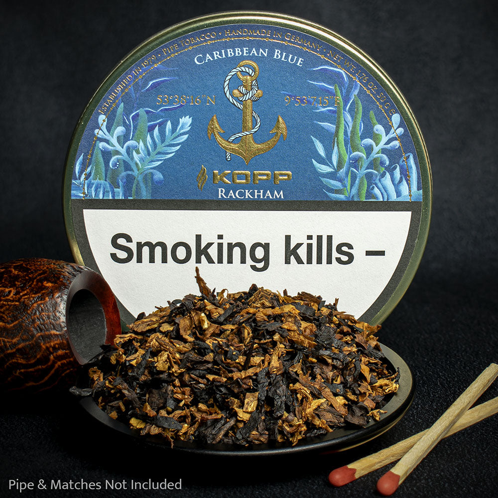 Kopp Caribbean Blue Rackham Aromatic Pipe Tobacco 10g Sample