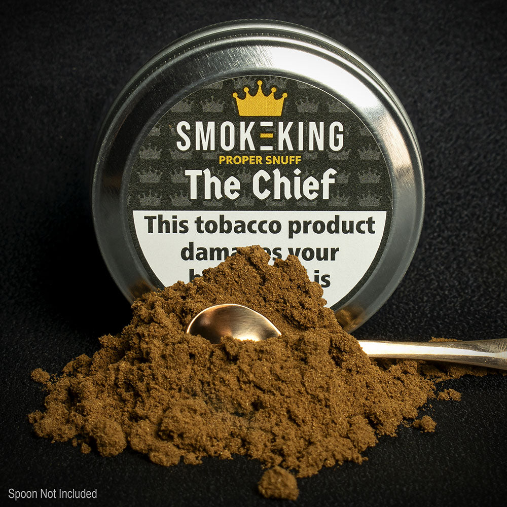 Smoke-King The Chief Proper Snuff Menthol Eucalyptus 10g Tin