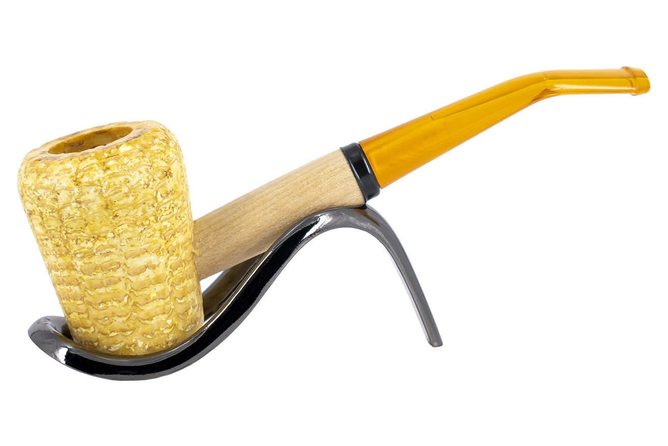 Missouri Meerschaum Original Legend Corn Cob Pipe Bent