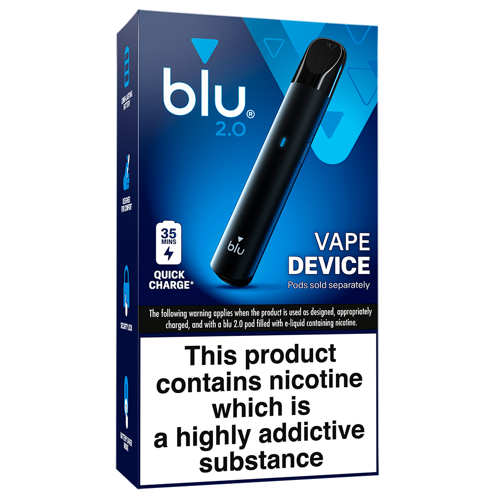 Blu 2.0 Rechargeable Vape Device Ceramic Heating