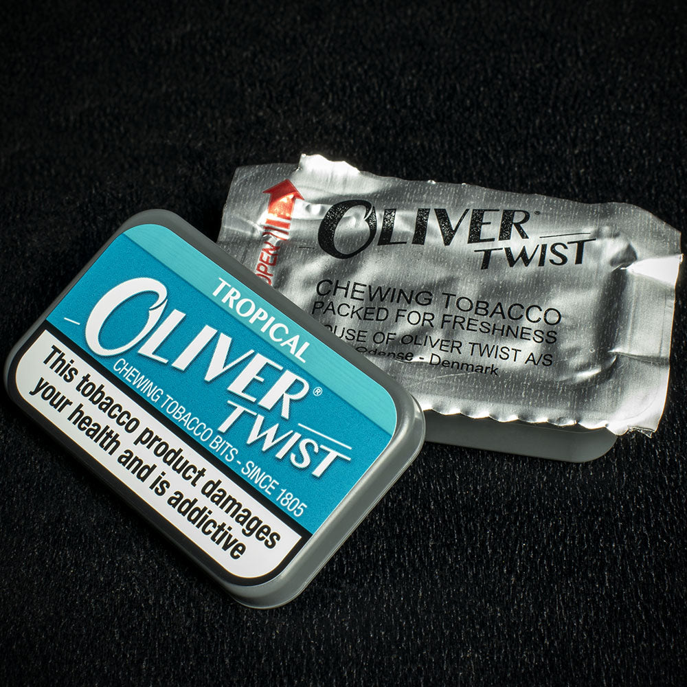 Oliver Twist Tropical Chewing Tobacco Bits 7g Tin - Image 3