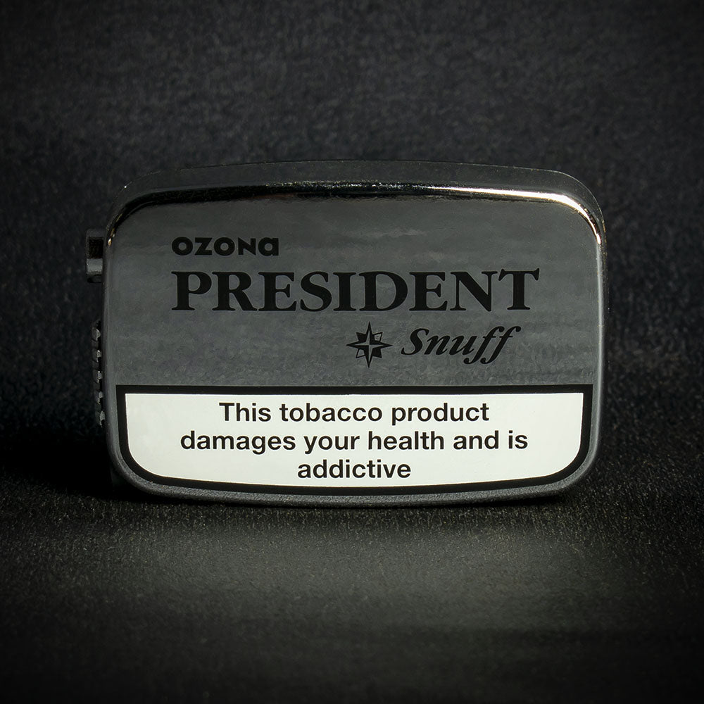 Ozona President German Snuff Menthol Eucalyptus 7g Tobacco Dispenser - Image 2