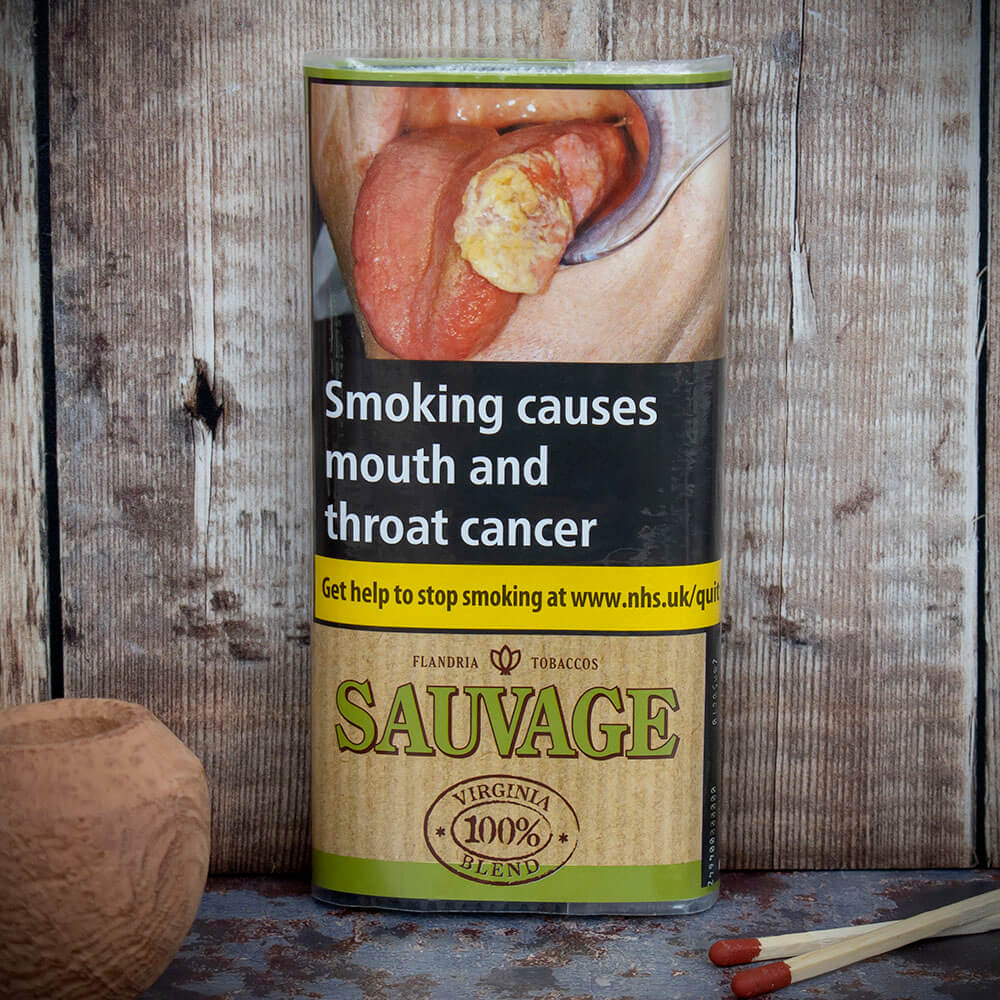 Sauvage Additive Free Shag Loose Tobacco 25g Pouch