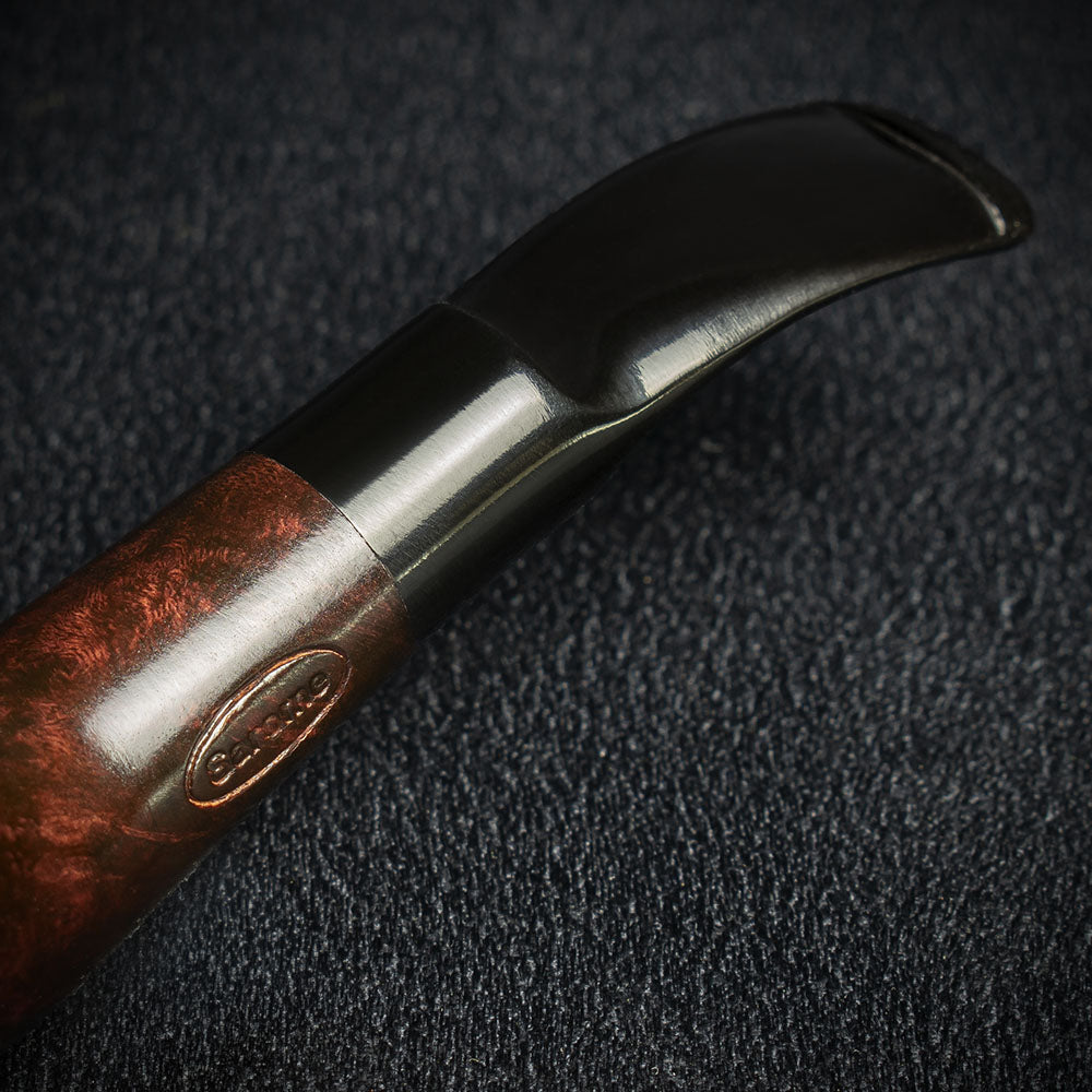 Sarome Dinky Briar Pipe Shape 7328 Italian Briar Wood - Image 6